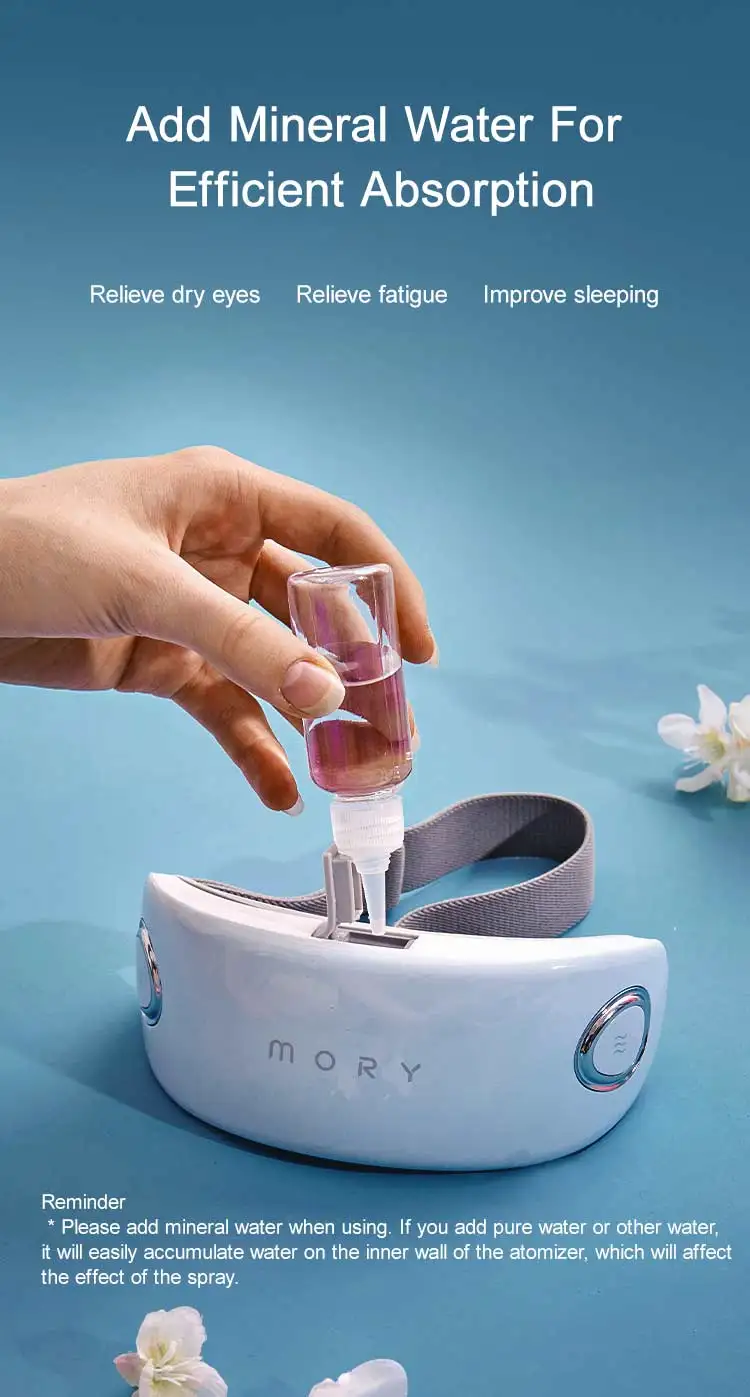 4d smart eye massager machine best household eye massager with heat compression\n