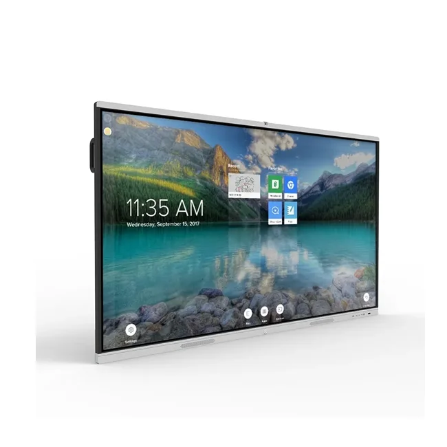 4K Android OPS 65 Inch Interactive Display Smart board 75 Inch Touch Screen Monitor Interactive Whiteboard