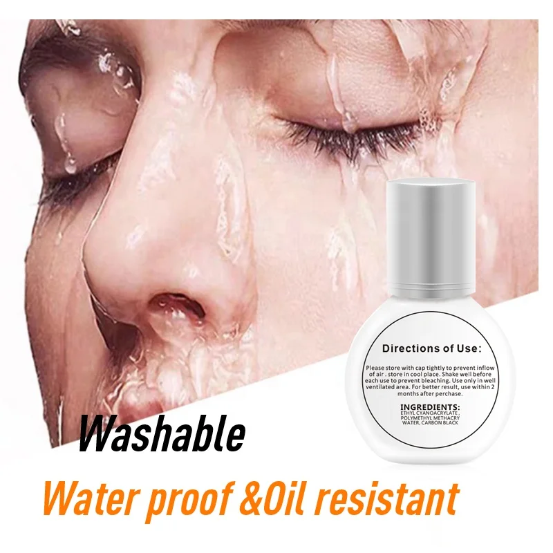 Low Humidity Scented Lash Glue Pegamento De Pestanas Navina Pestaas Cils Eyelash Extension Glue OEM ODM Eyelash Glue Uv Led 10ml