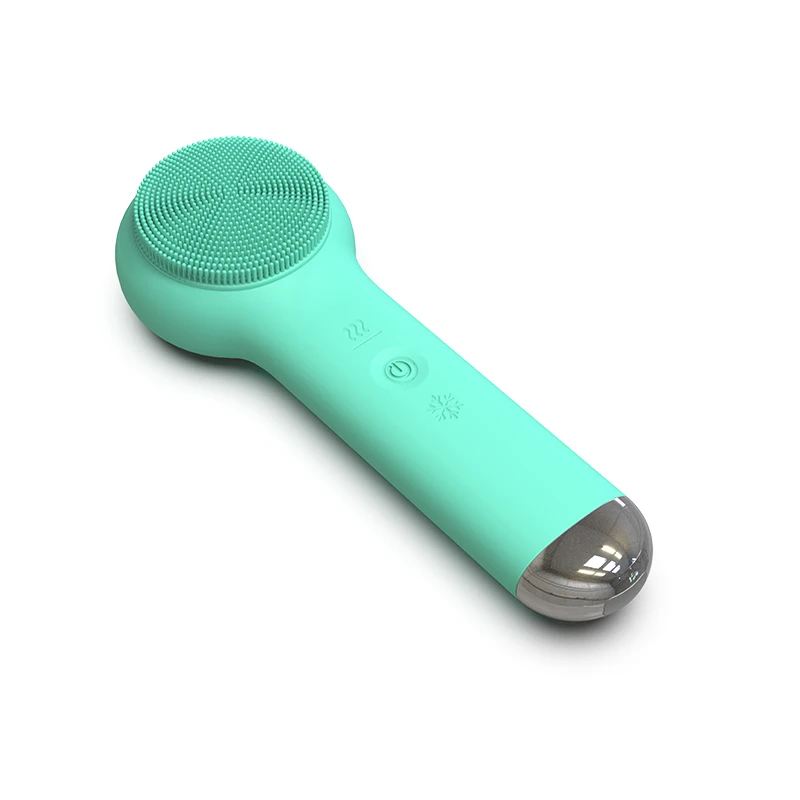New Design Cepillo De Limpieza Wholesale Exfoliating Face Electric Waterproof Silicone Sonic Facial Cleansing Brush