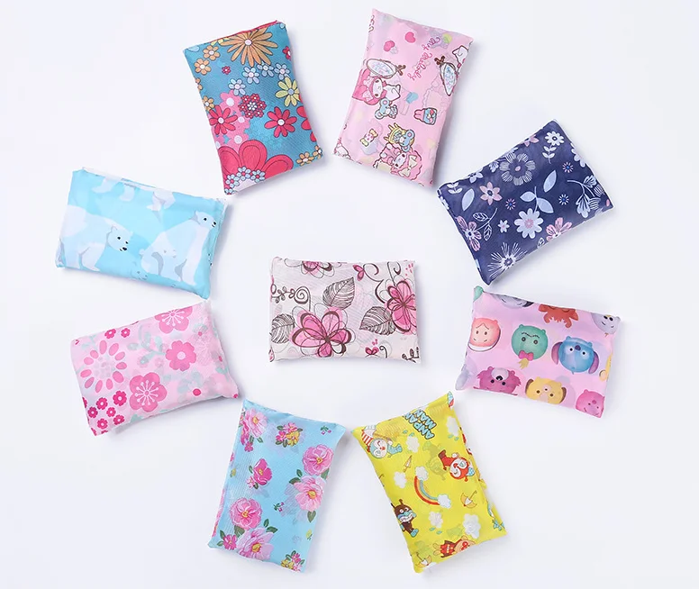 
Cheap heavy duty shopping bag waterproof grocery bag nylon vest bag 