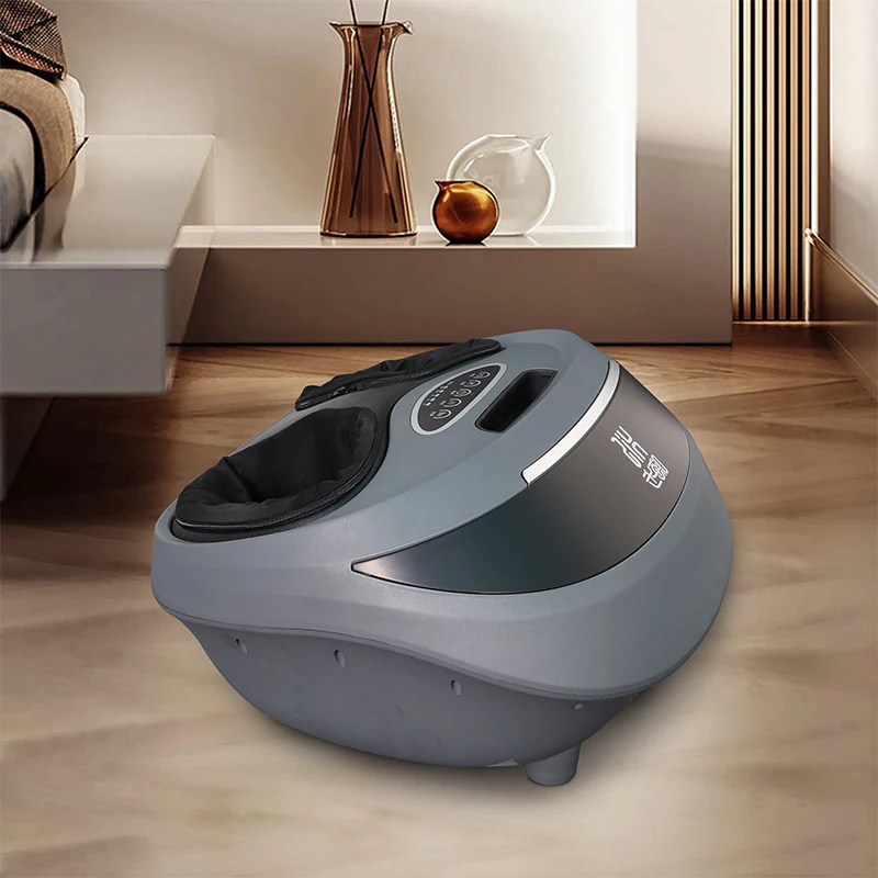 Hi5 Shiatsu Foot SPA Heat Infrared Vibration Air Compression Heating Electric Roller Leg Calf Machine Foot Massager