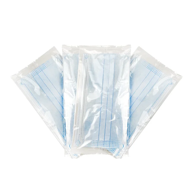 50pcs Pack Good Quality EN 14683 3 Ply Anti-virus Protective Surgical Medical Disposable Non-Woven Face Mask For Men And Women