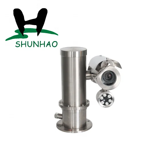 
Anti-corrosion stainless steel IP68 explosion proof IR cctv camera case and wiper 