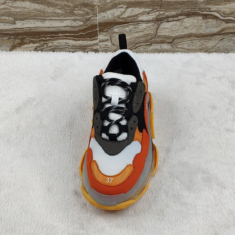 
MOQ 1 Pair 2019 Wholesale luxury hot sale sneaker designer shoes brand sport lady Air Cushion shoes 