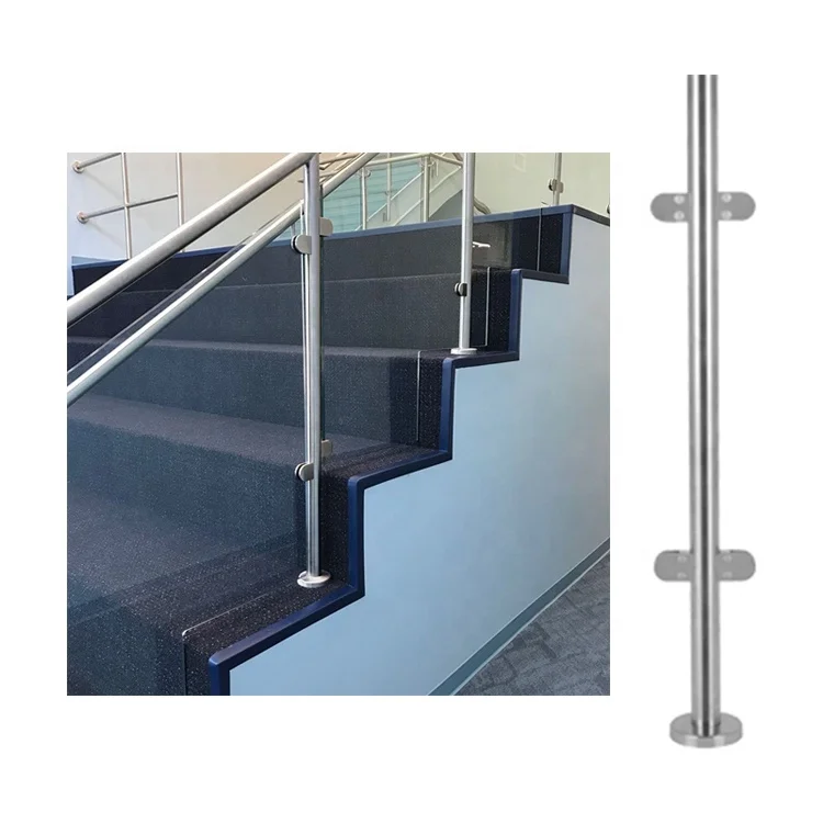 Stainless Steel Handrail Balustrade Posts Terrace Deck Balcony Porch Staircase Railing