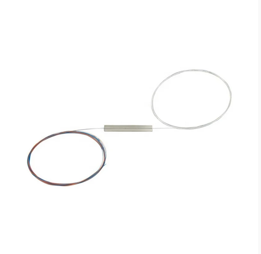 FTTH 1*2 1*4 1*8 1*16 1*32 Bare Optical Fiber PLC Splitter with without connector