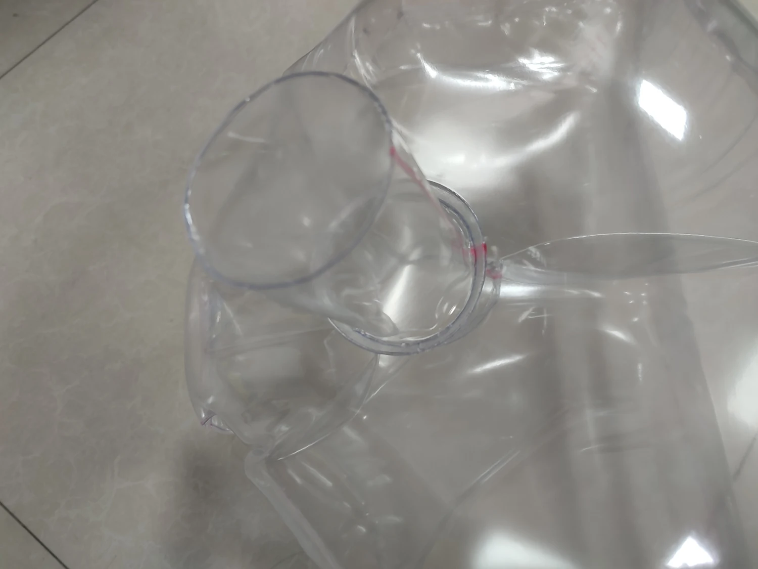 Customized High quality PVC inflatable adult transparent shorts with SPH for man