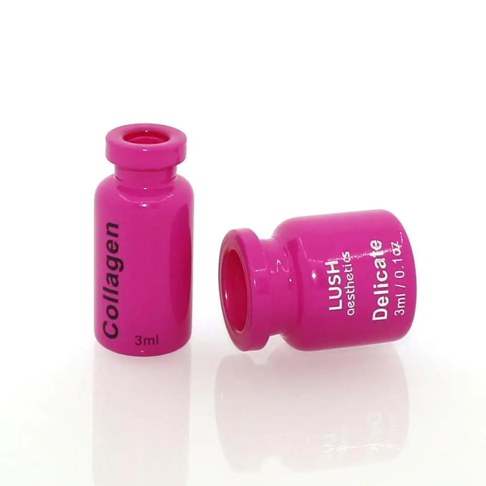 Оптовая продажа стероидные стеклянные флаконы алюминиевая крышка 10 мл медицинские для сыворотки косметическая или медицинская упаковка на заказ