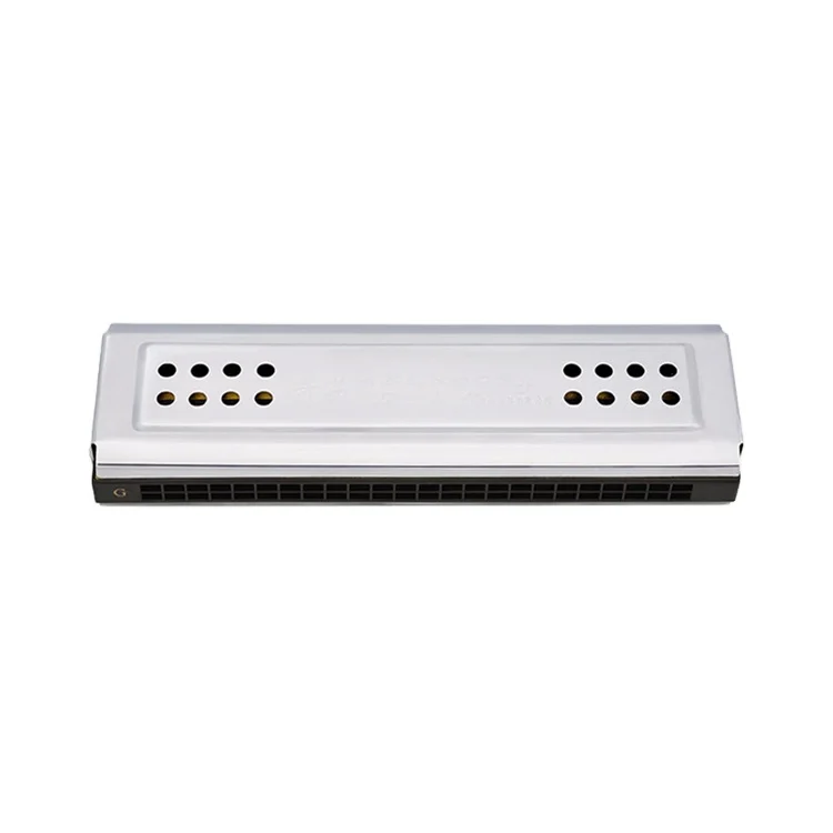
Good Quality Popular Music Toy 28 Holes double tremolo Stainless Steel Harmonica 