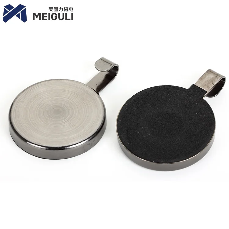 Bronze Brushed Paint Ferrite Magnet Magnetic Holder Hook