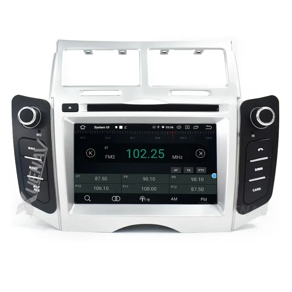 Car Radio 2din android Multimedia player For Toyota Yaris 2005-2011 car stereo autoradio auto audio head unit GPS navigation