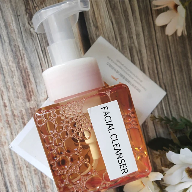 
Factory Price Foaming Facial Cleanser Makeup Remover Rose Cleansing Mousse Face Wash 