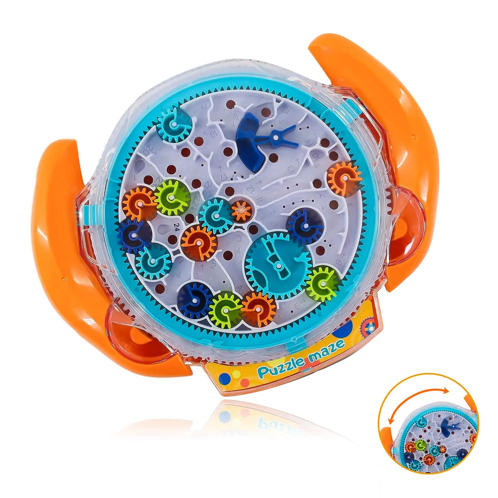 Mind Puzzles for Kids 3-8 3D Maze Puzzle Brain Teasers Gravity Ball Game Maze Ball Puzzle Toy Gifts Hard Challenge Game Maze