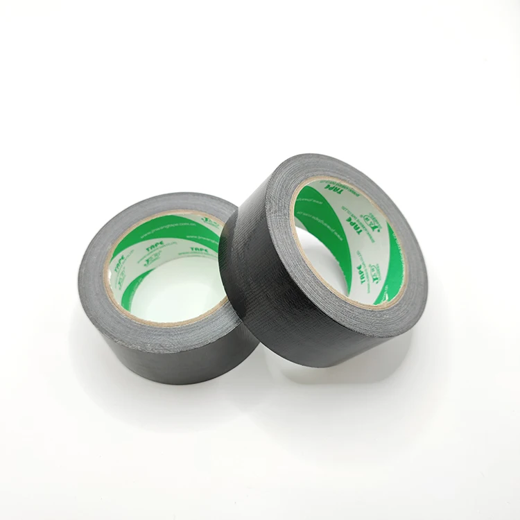Best Selling Black Hot melt glue Matte Cotton Cloth Surface Custom Gaffer Packing Duct Tape
