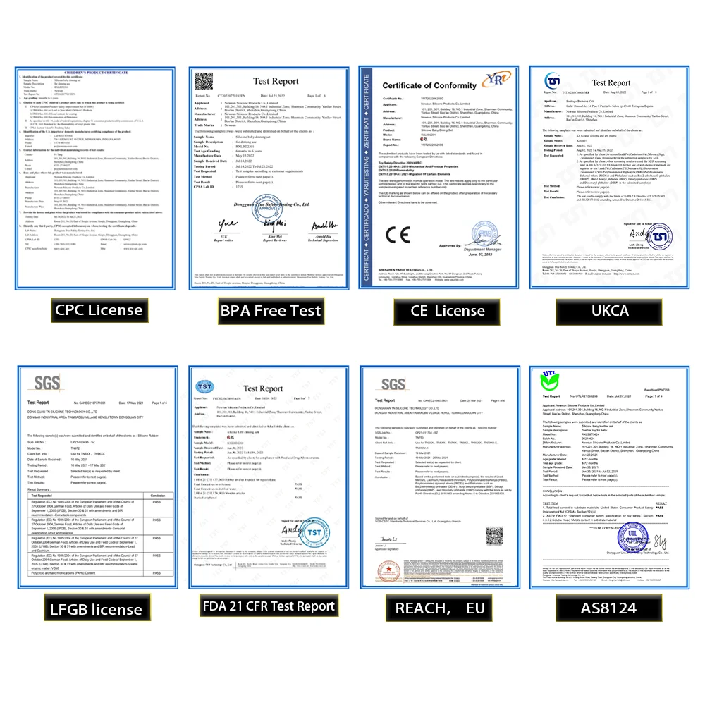 Newsun Baby Feeding Set BPA-Free Silicone Bear Shape Plate Bowl PC Material with Suction Feature for Safe Baby Led Weaning Food