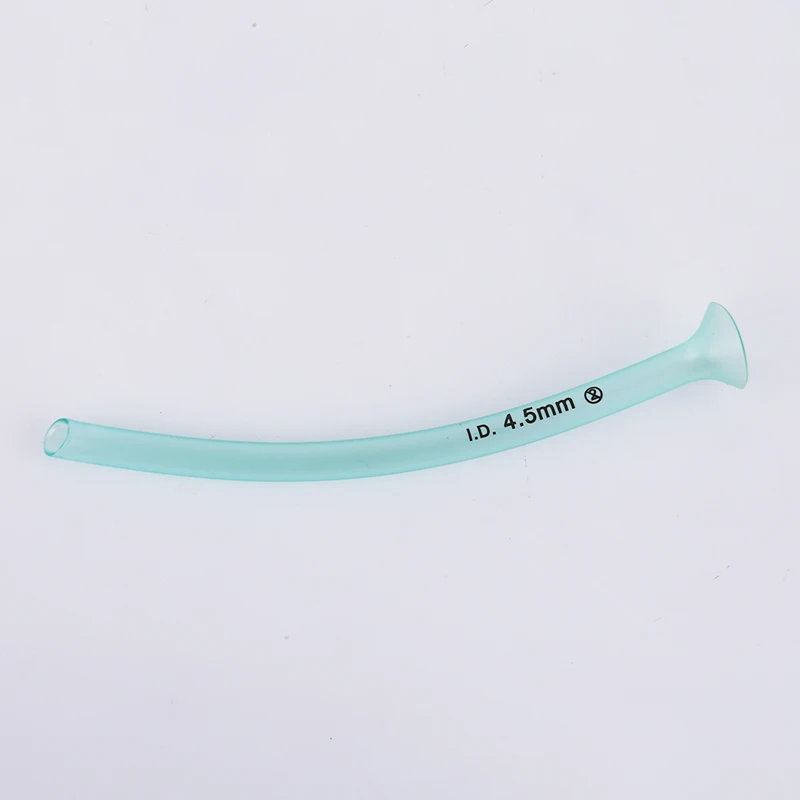 medical nasal airway  nasopharyngeal airway  size green color