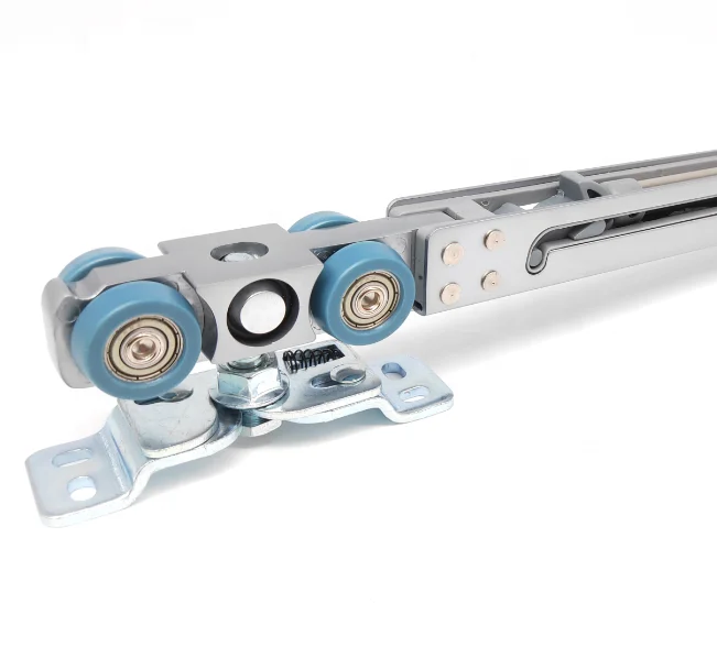 Sliding Door Buffer Damper Set With Screws Alloy Track Pulley Bumper for wood  door