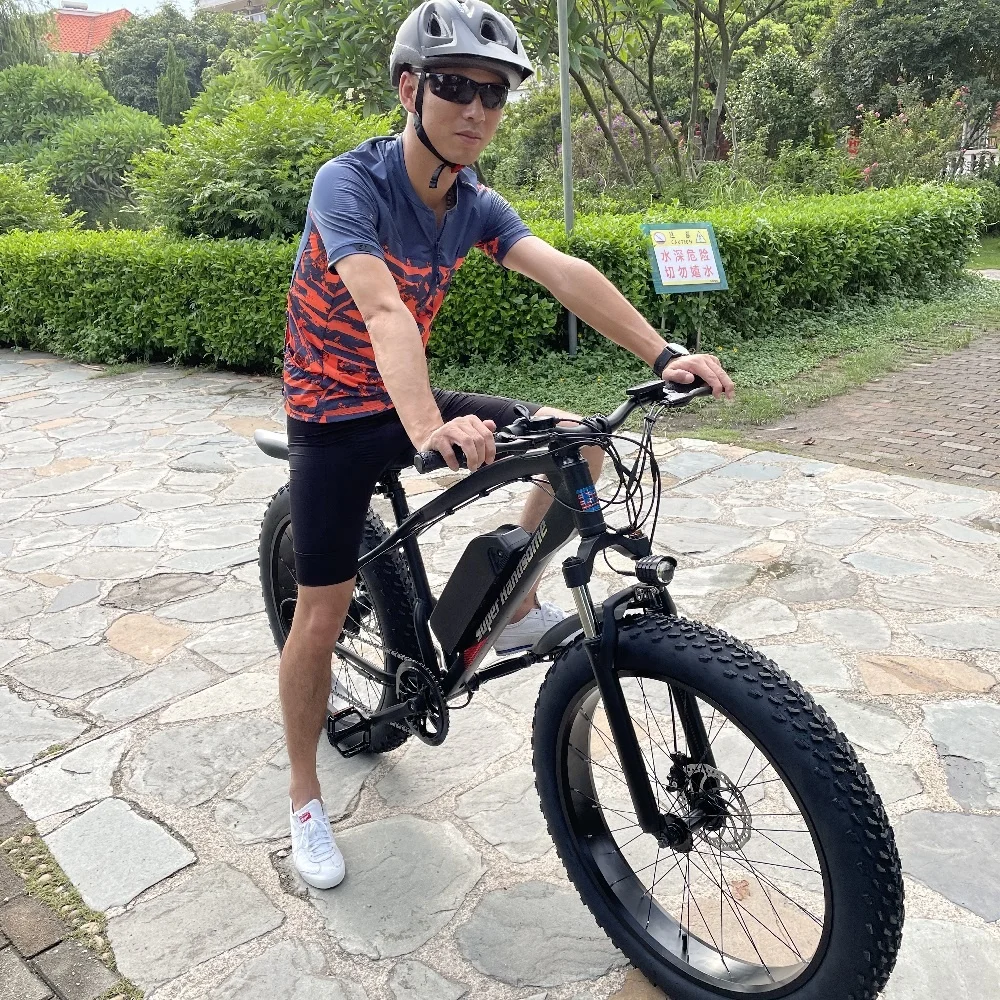 OEM Factory Fast Speed EU Stock Lithium Battery Fat Electric Bicycle 26 Inch 1000W Adult Electric City Bike Electric Snow Bike