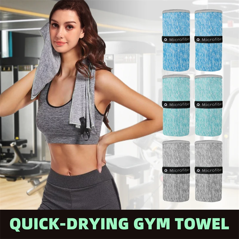 Custom microfiber sport towel Working Out fitness water absorbent Odor-Free cationic gym towel