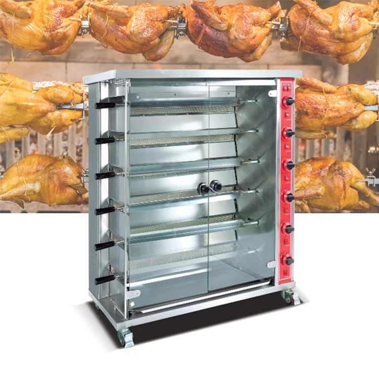 Horus CE certificated high efficiency rotisseries for commercial