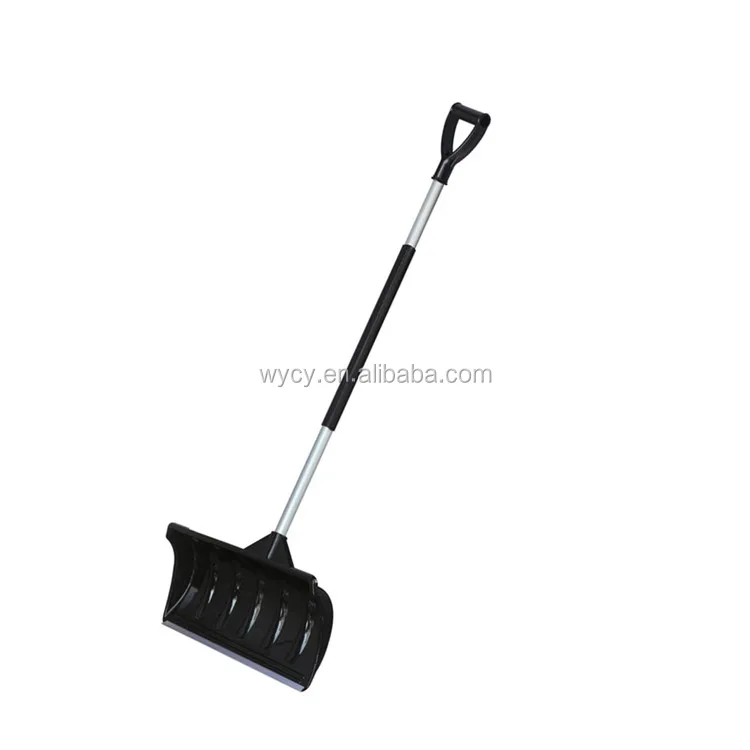 136cm length hand snow pusher with poly blade 56*25cm