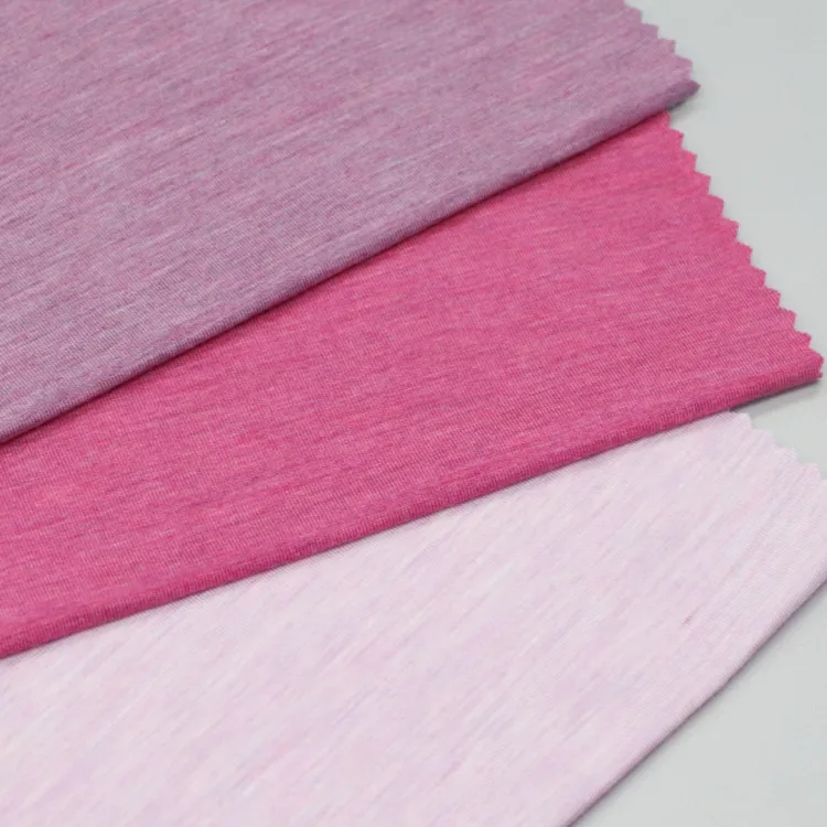 Factory Sustainable Lyocell 92% Lyocell  8% spandex Fiber Fabric  t shirt