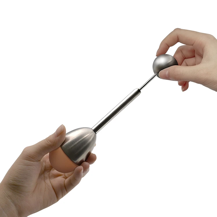 Kitchen Accessories Stainless Steel Eggshell Topper Cutter Cracker Egg Cracker Topper Eggshell Remover Tool
