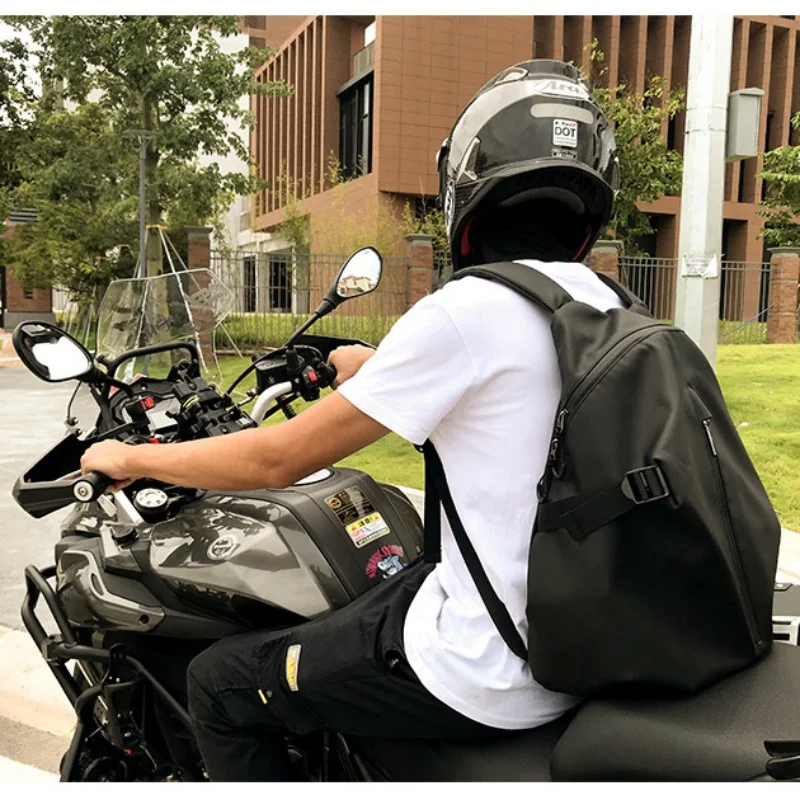 Motorcycle Helmet Laptop Backpack Rainproof Outdoor Cycling Travel Bag Business Work Bag Moto Accessories School Backpack