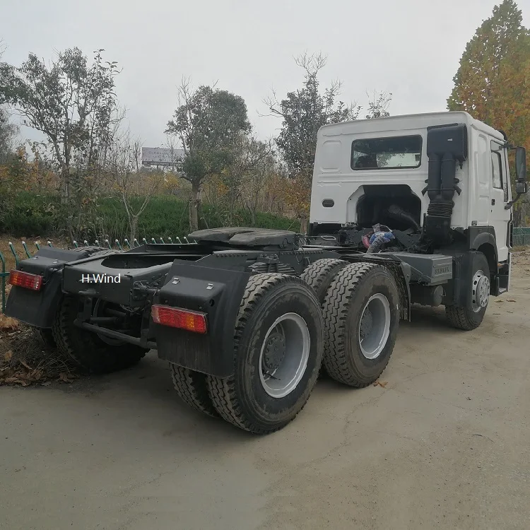 Sino 371 HP 6*4 Second Hand HOWO Tractor Truck For Sale