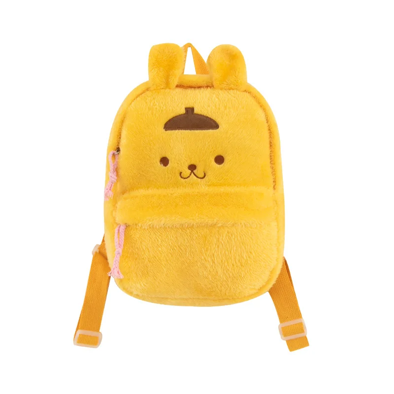 cartoon plush backpack kawaii anime Kulomi Cinnamon Melody soft large Capacity storage cute student school shoulder bag