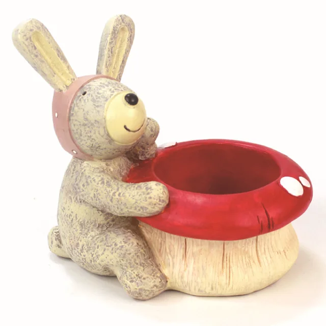 
custom design cheap wholesale resin indoor plant pots flower polyresin wholesale pot zakka animal garden decoration 