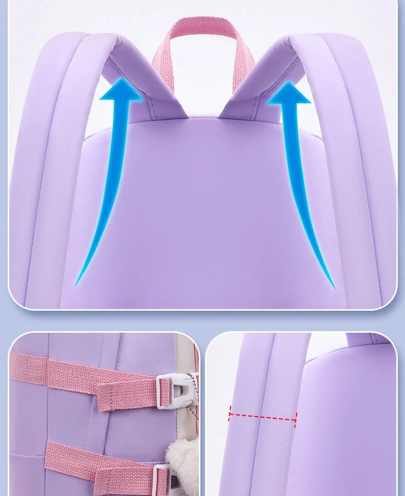 Wholesale New Arrival Cartoon Cute Kids School Bags Teen Girl School Backpack