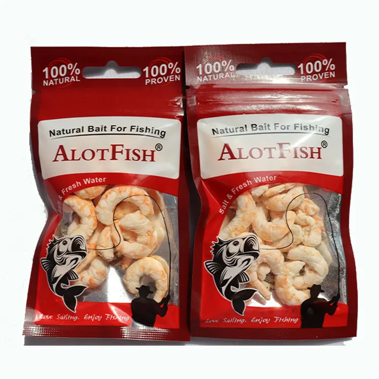 Высокая привлекательная рыболовная приманка сухое мясо креветки лучшая наиболее подходящая для рыбалки