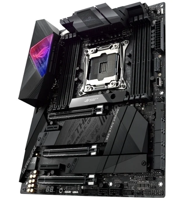 AS US ROG STRIX X299-E GAMING II   pc gaming motherboard atx support cpu intel x299 desktop mainboard