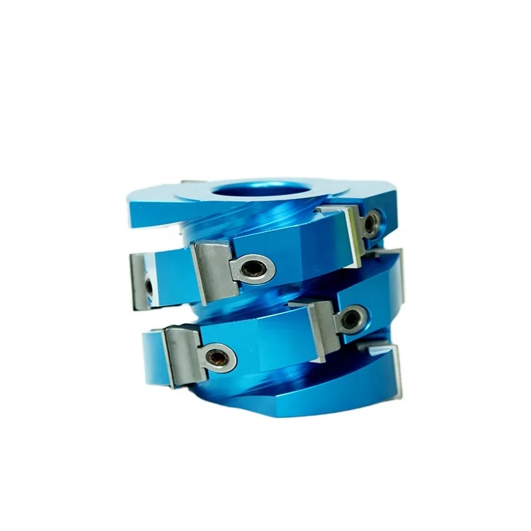 Spiral Cutter Heads Clip Woodworking Blade Planer Cutter Head for Planer Spindle Moulder