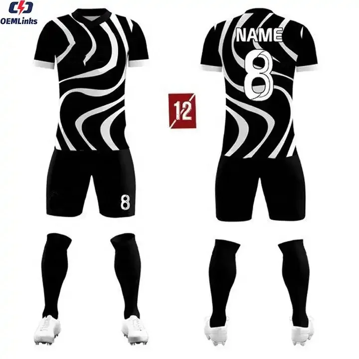 Football culb uniform custom football soccer uniform personalized football t-shirt soccer wear soccer jersey for team and club