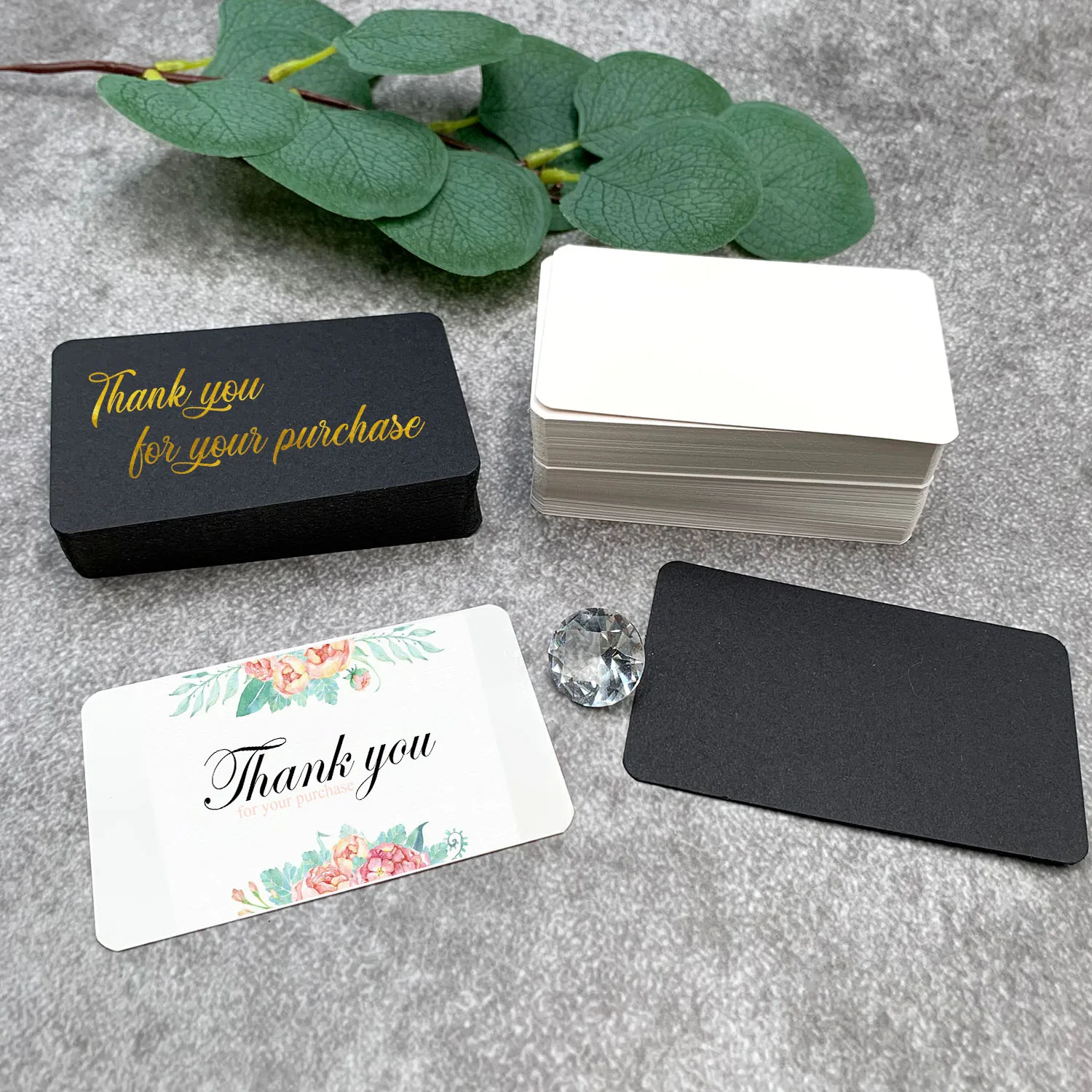 Wholesale Business Thank You Greeting Card Printing logo Gift