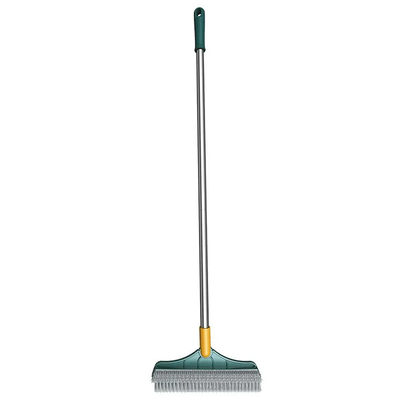 3 in 1 Bathroom Floor Seam Brush Long Handled Hard Bristled Cleaning Brush Bathroom Floor Brush
