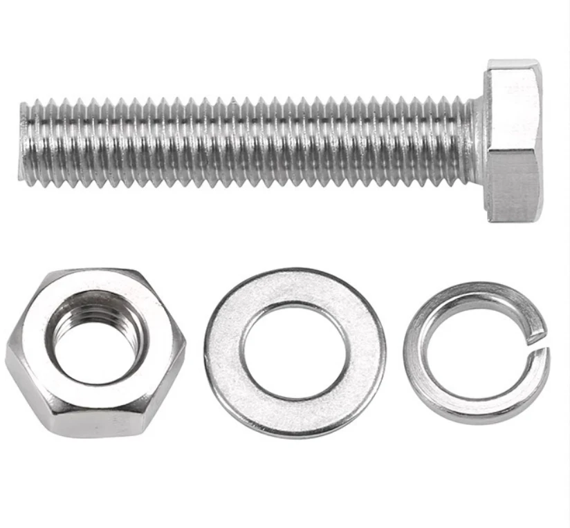 M10 M14 M18 Нержавеющая сталь SS 304 316 шестигранный болт и