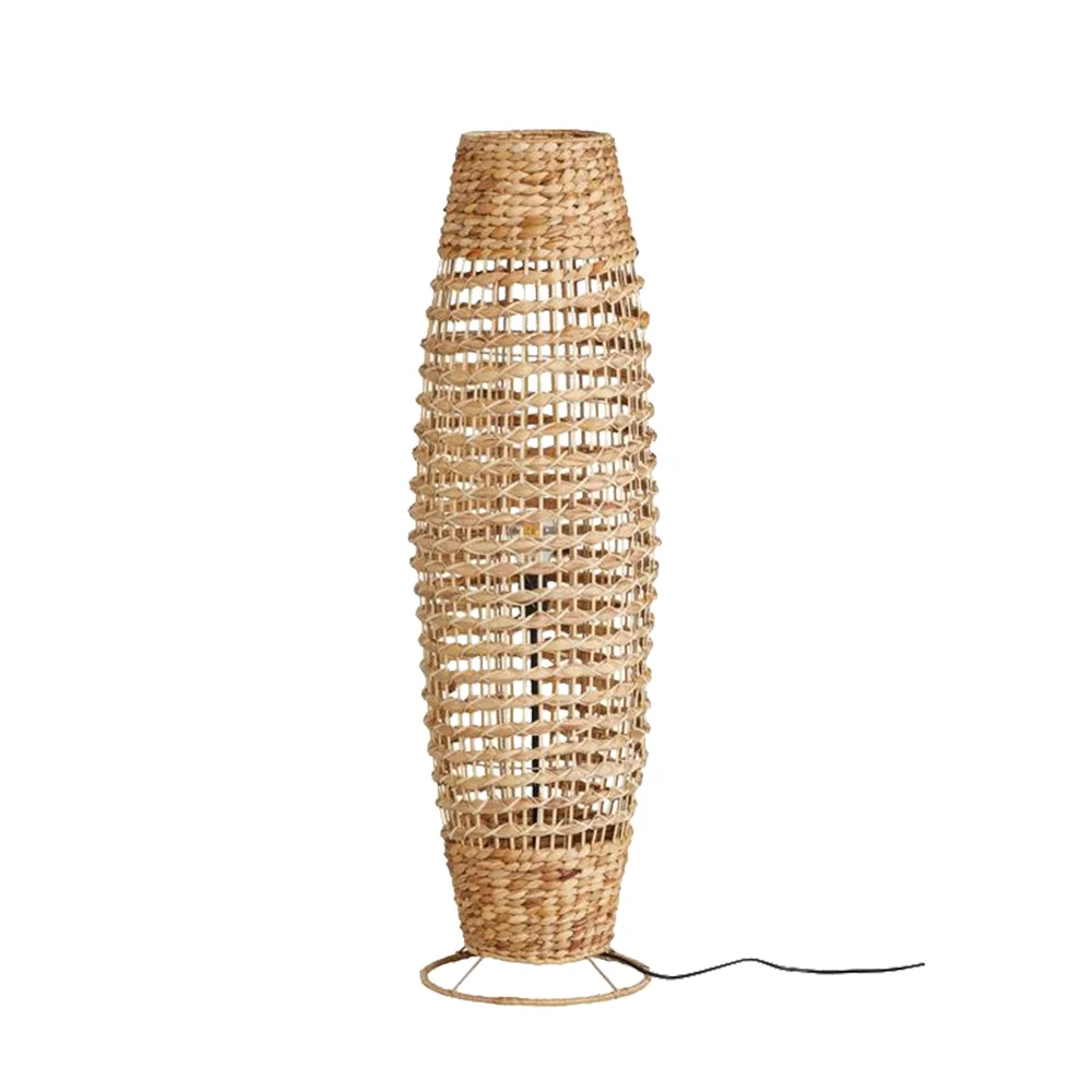 bohemian style  handmade bamboo rattan floor lamp decorative light custom factory,custom lights indoor floor lamp