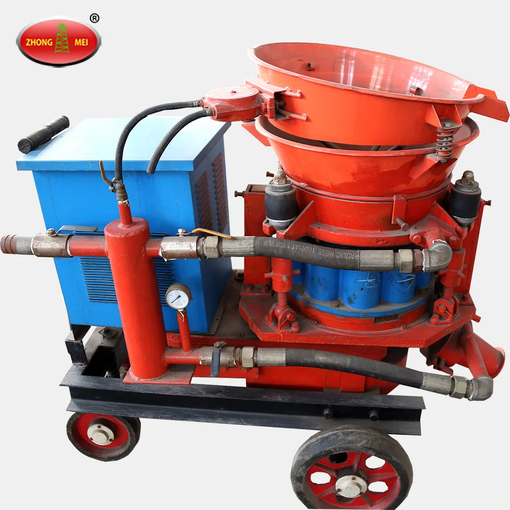 Widely Used PZ Series Dry Shotcrete Pump/ Gunite Machine For Sale