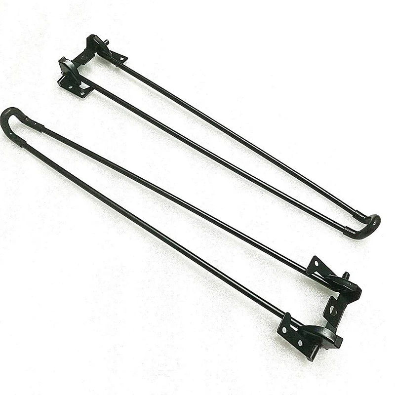 4Pcs 28.5 inch Folding Hairpin Table Legs Metal Solid Iron Heavy Duty Easy Install Desk Legs Coffee Table Base VT-02.053