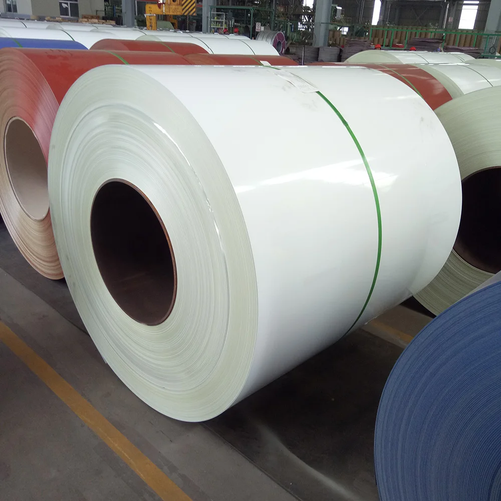 Shandong Factory 40 um coating PPGI Prepainted Galvanized Iron hot dipped coil