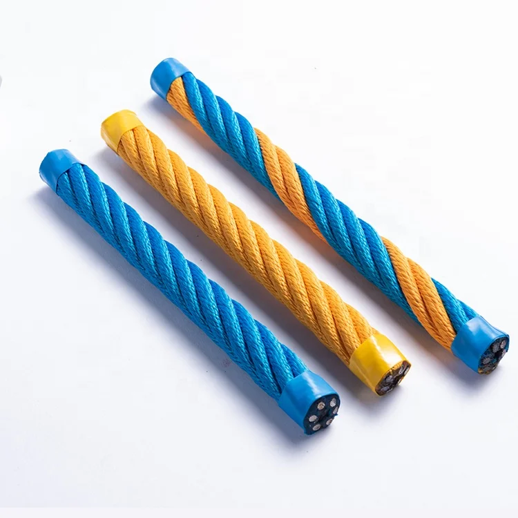 UV protection polyester combination rope for kids playground net