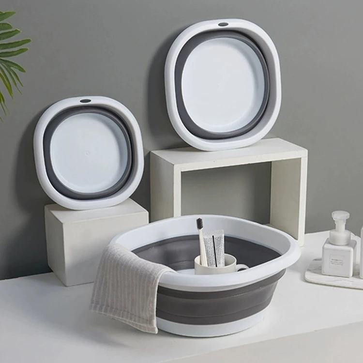 Collapsible Camp Wash Basin Water Storage Collapsible basin for Travel  Washing Camping Fishing Outdoor foldable  water  basin