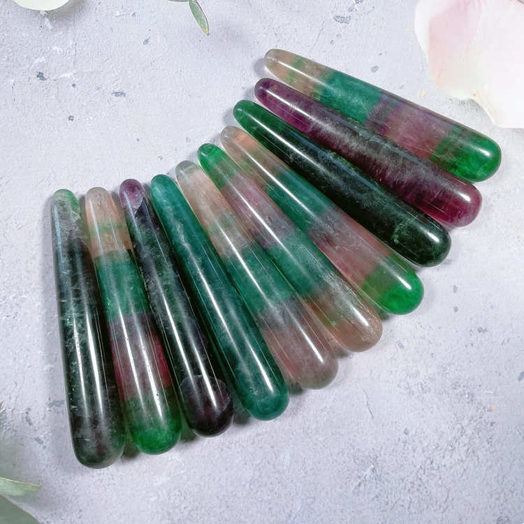 Most Powerful Healing Crystal Labradorite Smooth Massage Wand For Healing And Meditation