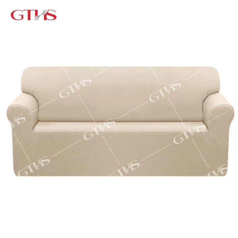Wholesale Solid Color Full Sofa Cover For 3 2 1 Seater Couches Elastic Stretch 3 Seater Sofa Covers Slipcover