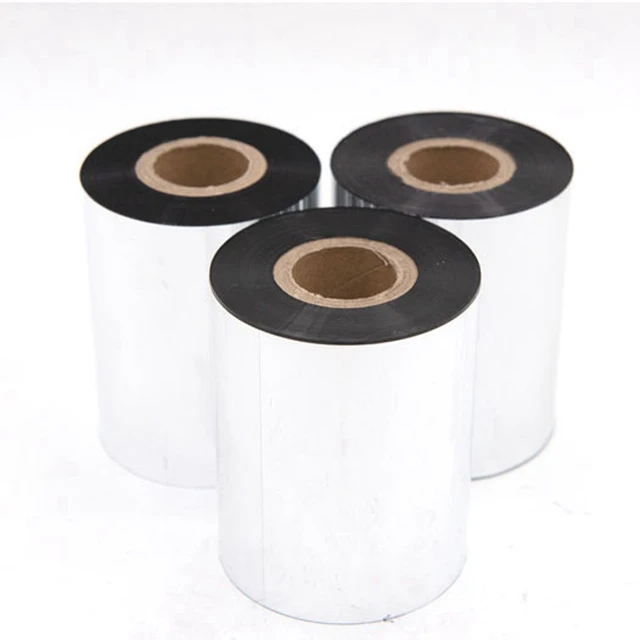 Customizable Size 110mmx300m YD211 Premium Black Wax Resin Thermal Ribbon TTR For Zebra,Godex,Tsc Ttr And Label Printer