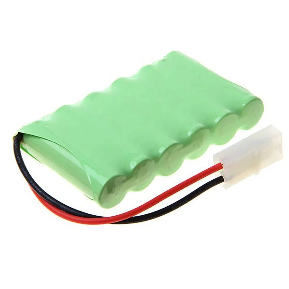 Аккумуляторная батарея 6V 2200mAh Ni-MH 5 AA С SM-2P черным 2-контактным разъемом и USB-кабелем для зарядного устройства автомобилей с радиоуправляемым автомобилем